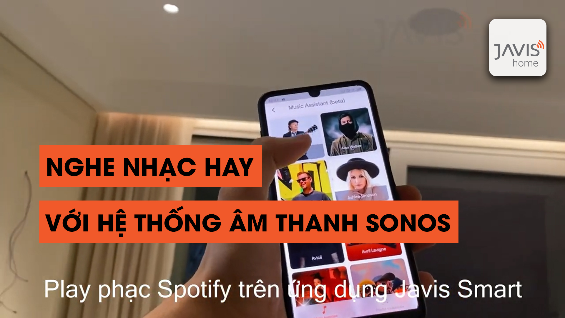 Tích hợp hệ thống âm thanh Sonos vào hệ sinh thái Javis