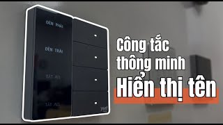 Từ giờ bạn KHÔNG CẦN lo quên vị trí nút bấm nữa! | Review công tắc cơ hiển thị tên JAVIS