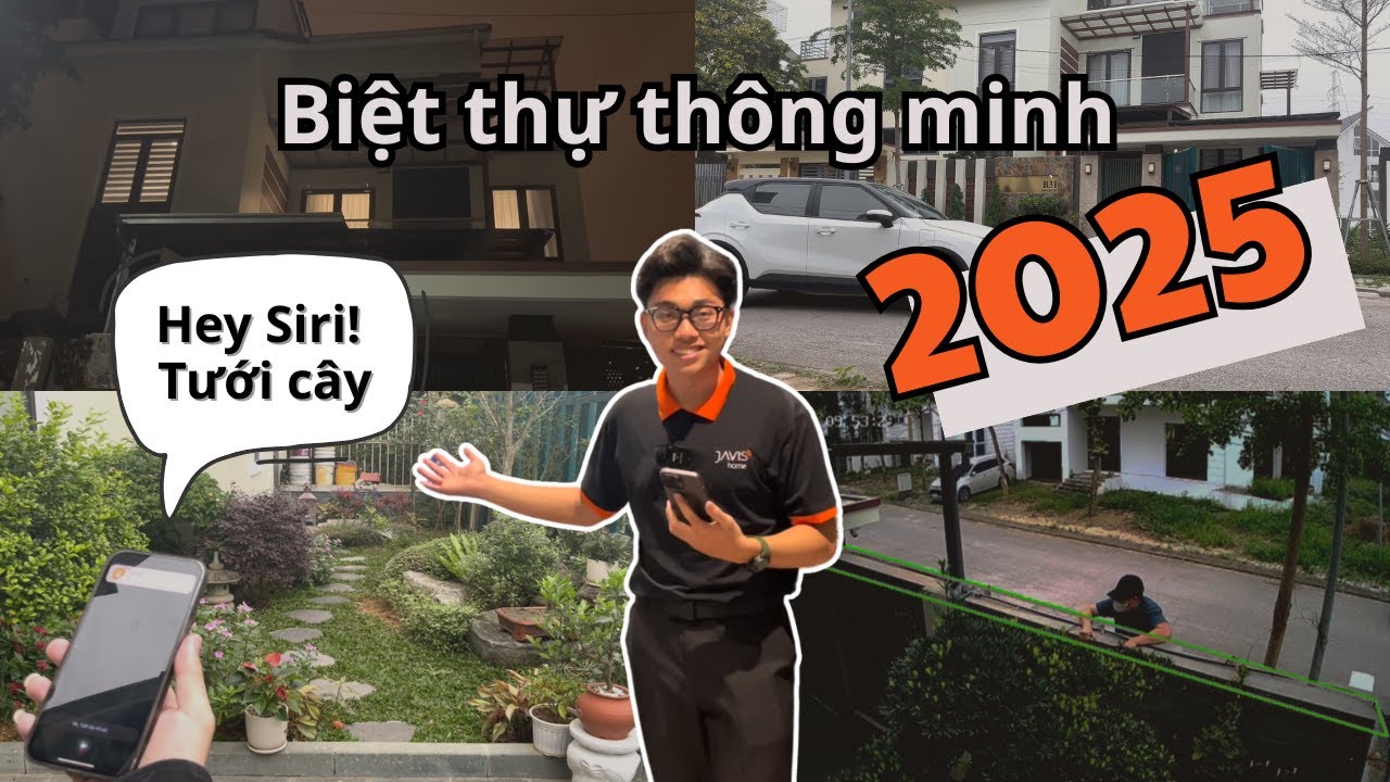 BIỆT THỰ THÔNG MINH JAVIS 2025 – ĐẲNG CẤP CÔNG NGHỆ DÀNH CHO GIA CHỦ THỜI ĐẠI MỚI!